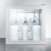 Summit-Compact Commercial Vodka Chiller, Self-Closing Glass Door, S/S Wrapped Cabinet