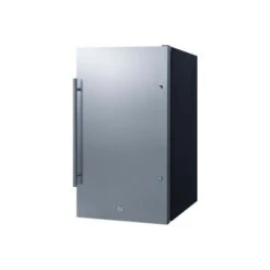 Summit Shallow Depth Built-In All-Refrigerator, ADA Compliant, 19"W X 17-1/4"D X 32-1/2"H, 3.13 Cu.Ft