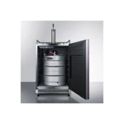 Summit-Undercounter Beer Dispenser, Built-In Use, No-Frost, Digital Thermostat