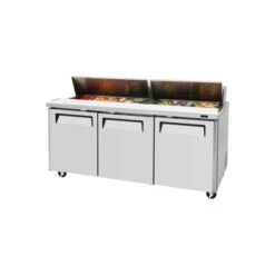 Turbo Air MST-72 M3 Series - Sandwich/Salad Table 72-2/3"W - 3 Door