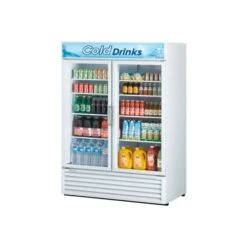 Swing Glass Door Merchandiser 56"W - 2 Door