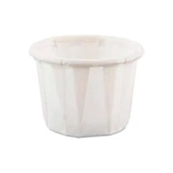 SOLO® Treated Paper Souffl Portion Cups, 1/2 Oz., White, Qty. 500