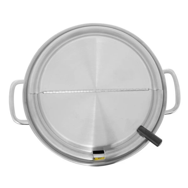 Vollrath Retro Stock Pot Kettle Rethermalizer, , 7 Quart, Pearl White Finish 2 Vollrath Retro Stock Pot Kettle Rethermalizer, , 7 Quart, Pearl White Finish - Image 2