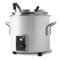 VollrathÂ Retro Stock Pot Kettle Rethermalizer, , 7 Quart, Pearl White Finish
