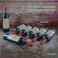 43-Bottle Dual Zone Compressor Freestanding Wine Cooler Refrigerator - Black -Zoro Tools Shop CA20Marketing20Inc IVFWCC431DBxx3xx12364a