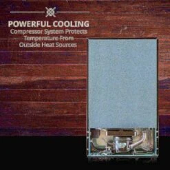 43-Bottle Dual Zone Compressor Freestanding Wine Cooler Refrigerator - Black -Zoro Tools Shop CA20Marketing20Inc IVFWCC431DBxx6xxf481a0