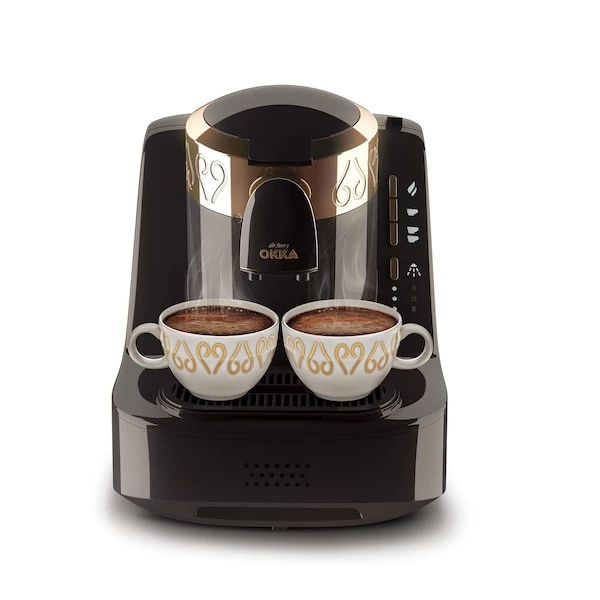 Okka Automatic Turkish Coffee Machine, Maker, 120V UL, BlackCopper, NSF 1 Okka Automatic Turkish Coffee Machine, Maker, 120V UL, BlackCopper, NSF