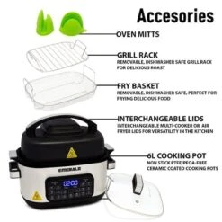 Emerald 14 In 1 Multi Cooker Air Fryer Duo 5 Emerald 14 In 1 Multi Cooker Air Fryer Duo -Zoro Tools Shop CLS20Brands a6cfb4b5xx248fxx451cxx93c9xxd0353e673a11.5d0e22cdb891b877478a2e5c3701bde0xx25ee49
