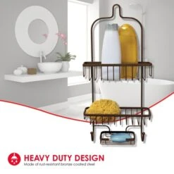 Heavyweight Shower Caddy, Bronze -Zoro Tools Shop CLS20Brands byupxutl9sjr1hje7cy7xxaca224