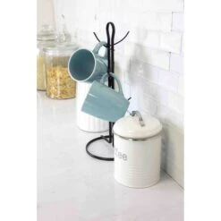 Wire Collection 6 Hook Mug Tree, Black 5 Wire Collection 6 Hook Mug Tree, Black -Zoro Tools Shop CLS20Brands rruce8okp2lpxkz792v7xx60fb66