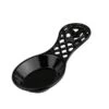 Cast Iron Rooster Spoon Rest, Black