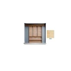 Drawer Insert Kit Boston 12 Birch For 15-1/2 - 18 Drawer Width
