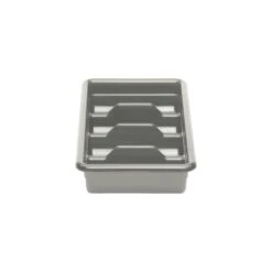 11 In X 20 In Gray Cambox® Cutlery Tub