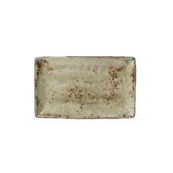 10 5/8 In X 6 1/2 In Craft Green China Platter