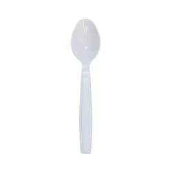 White Disposable Teaspoons, PK1000