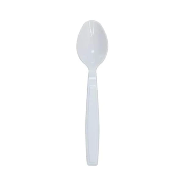 White Disposable Teaspoons, PK1000 1 White Disposable Teaspoons, PK1000