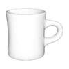 10 Oz European White Diner Mug, PK36