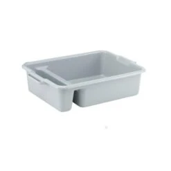 23 In X 17 1/4 In Gray Divided Bus Box