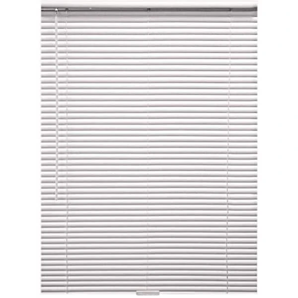 White Cordless Room Darkening Aluminum Mini Blinds With 1 In Slats 70 In. W X 60 In. L 1 White Cordless Room Darkening Aluminum Mini Blinds With 1 In Slats 70 In. W X 60 In. L