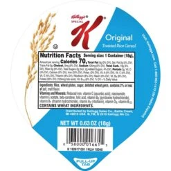 Kellogg's Special K Cereal .62 Oz. Bowl, PK96 9 Kellogg's Special K Cereal .62 Oz. Bowl, PK96 -Zoro Tools Shop DOT20Foods 00038000016615xxC3N1