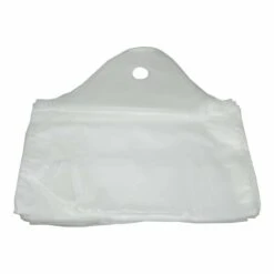 Pak-Sher 19"x19"x9.5" Colored Tab Clear Bag, PK500 -Zoro Tools Shop DOT20Foods 00742973064947xxA1C0