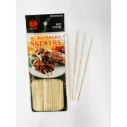Goldmax 6" Bamboo Skewers, PK19200