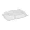 Clear Lid 3 Compartment, PK300