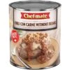 Chef-Mate Original Carne Chili Without Beans 6.614lbs Can, PK6