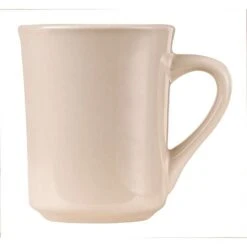 World Tableware 8.5 Oz. Cream White Tiara Mug, PK36