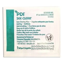 See Clear Lens Cleaning Wipes 6.0x5.0 120 Wipes, PK12