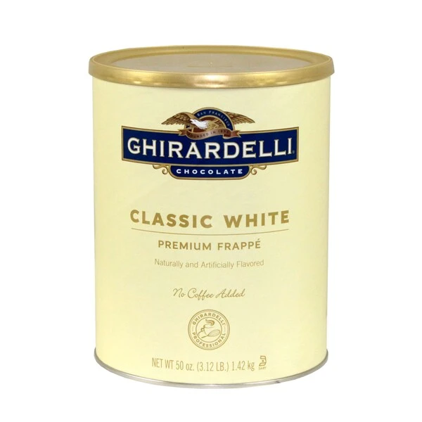 Ghirardelli Classic White Can Frappe 3.12lbs, PK6 2 Ghirardelli Classic White Can Frappe 3.12lbs, PK6 - Image 2