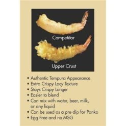 Tempura Batter Mix - Extra Crispy 0 Trans Fat No MSG No Egg 30lbs -Zoro Tools Shop DOT20Foods 486058xx9xx20201002xx081034PM