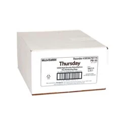 Bag High Density Preportion Bag Printed Thursday Brown, PK2000