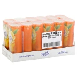 Crystal Light Iced Tea Decaf Beverage Mix 1.5 Oz., PK12 -Zoro Tools Shop DOT20Foods 510983xx1xx20200930xx020046PM