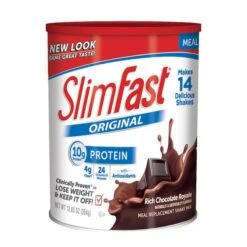 Slimfast Original Rich Chocolate Royale Powder 12.83 Oz., PK3