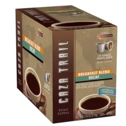 Caza Trail Single Cup Breakfast Blend Decaf Coffee, PK96 -Zoro Tools Shop DOT20Foods 577118xx5xx20200921xx091011PM