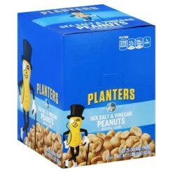 Planters Sea Salt & Vinegar Peanut 2.25 Oz. Tube, PK30 -Zoro Tools Shop DOT20Foods 604301xx4xx20200930xx060013PM