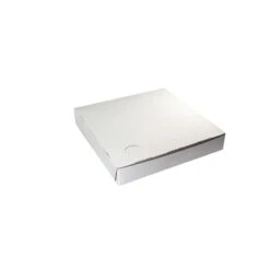 Boxit 12"x12"x2" White One Piece Cornerlock Pizza Box, PK100