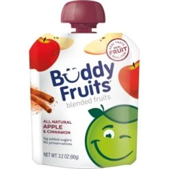 Buddy Fruits Pure Blended Apple And Cinnamon Snack 3.2 Oz., PK18 -Zoro Tools Shop DOT20Foods 638818xx2xx20200928xx085357AM