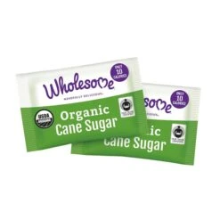 Wholesome Sweeteners Organic Cane Sugar Packet 2.6g Packet, PK1000