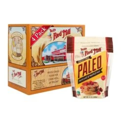 Bob's Red Mill Paleo Pancake And Waffle Mix 13 Oz. Bag, PK4 -Zoro Tools Shop DOT20Foods 666286xx3xx20201002xx082647AM