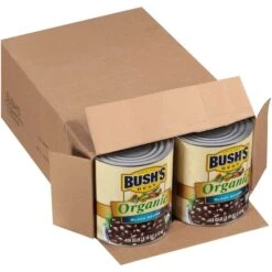 Bush's Best Organic Black Beans #10 Can, PK6 15 Bush's Best Organic Black Beans #10 Can, PK6 -Zoro Tools Shop DOT20Foods 678937xx14xx20201001xx102754AM