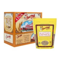 Bob's Red Mill Scottish Oatmeal 20 Oz. Bag, PK4 -Zoro Tools Shop DOT20Foods 679954xx10xx20200923xx084910AM