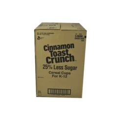Cereal 25% Less Sugar Single Serve K12 2 Oz. Eq Grain, PK60