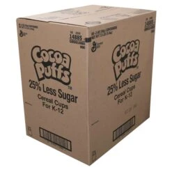 Cocoa Puffs Cereal 25% Less Sugar Single Serve 2 Oz. Eq Grain, PK60 -Zoro Tools Shop DOT20Foods 691176xx6xx20200923xx052231PM