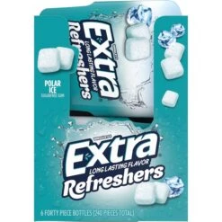 Extra Refreshers Polar Ice 40 Pieces, PK24