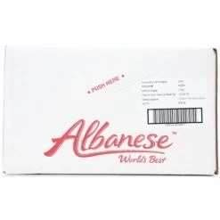 12 Flavor Gummi Worms Stand Up Resealable Gusset 9 Oz., PK6