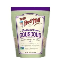 Bob's Red Mill Traditional Pearl Couscous 16 Oz. Pouches, PK4
