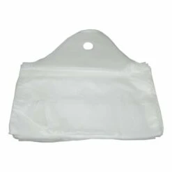 Pak-Sher 19"x19"x9.5" Colored Tab Clear Bag, PK500