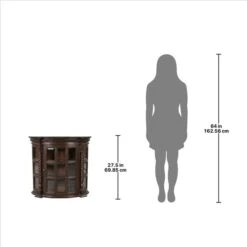 Cardington Square Manor Curio Cabinet -Zoro Tools Shop Design20Toscano AF2119xx4